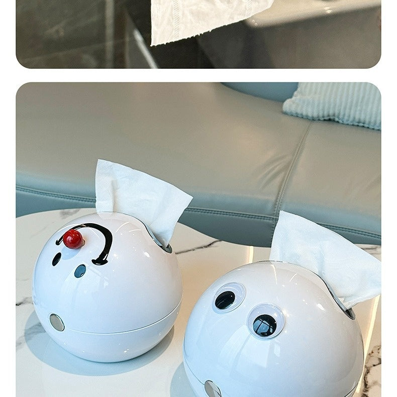 Toilet Toilet Paper Box Wall-mounted Toilet Creative Tissue Box Punch-free