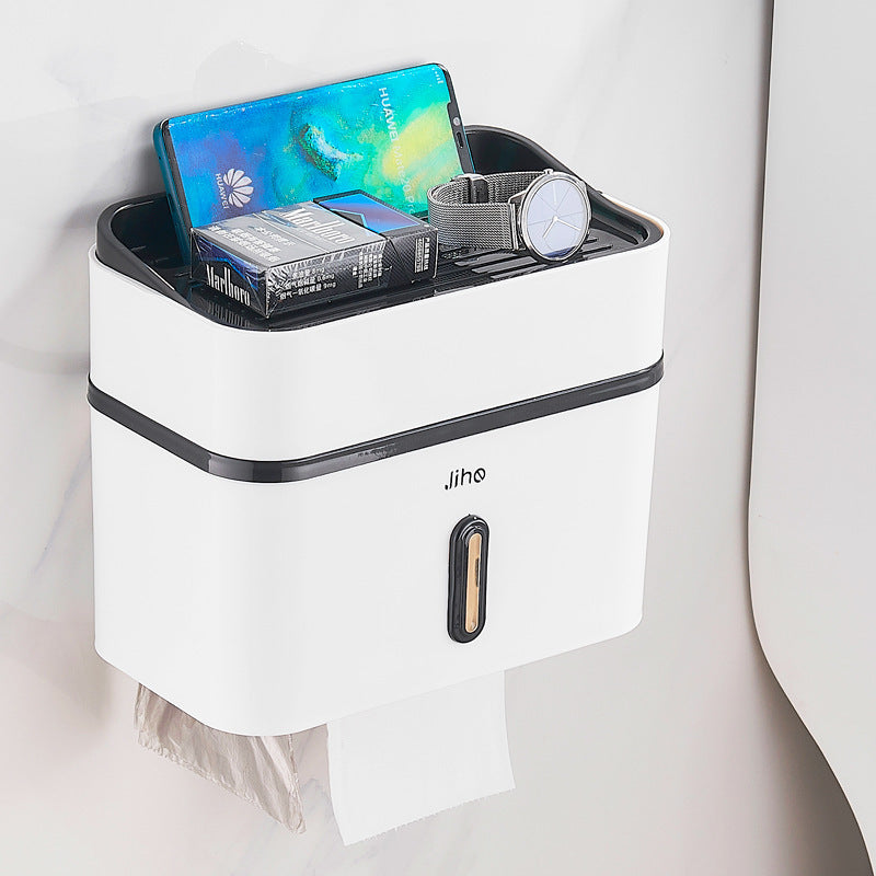 Creative Waterproof Toilet Paper Pumping Paper RRoll Paper Hand Box