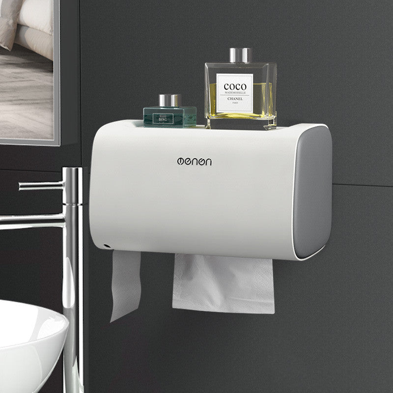 Multifunctional toilet paper box