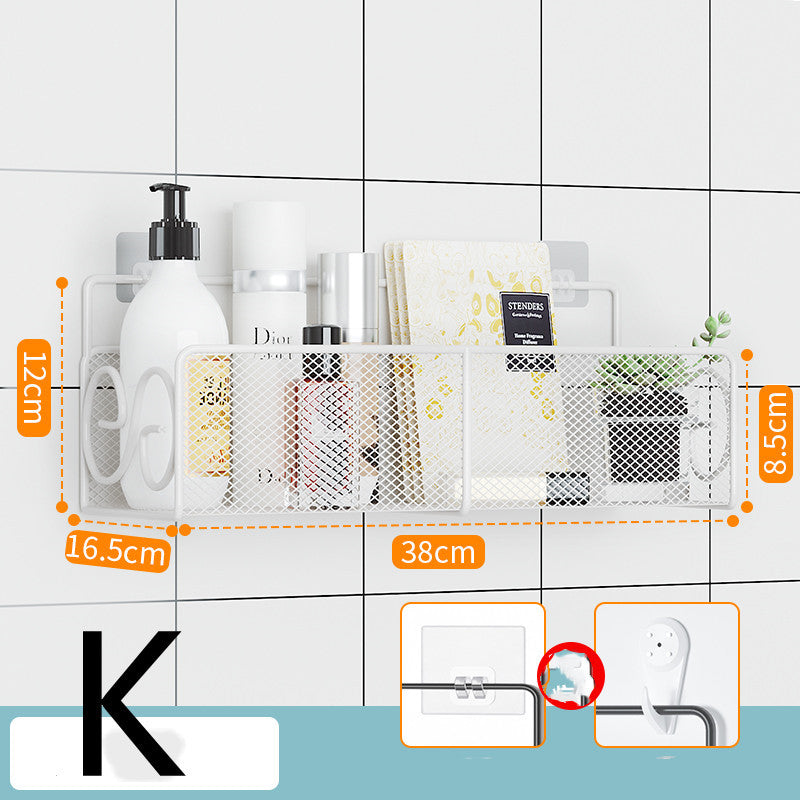 Toilet Free Perforated Shelf Toilet Toilet Bathroom Storage Rack