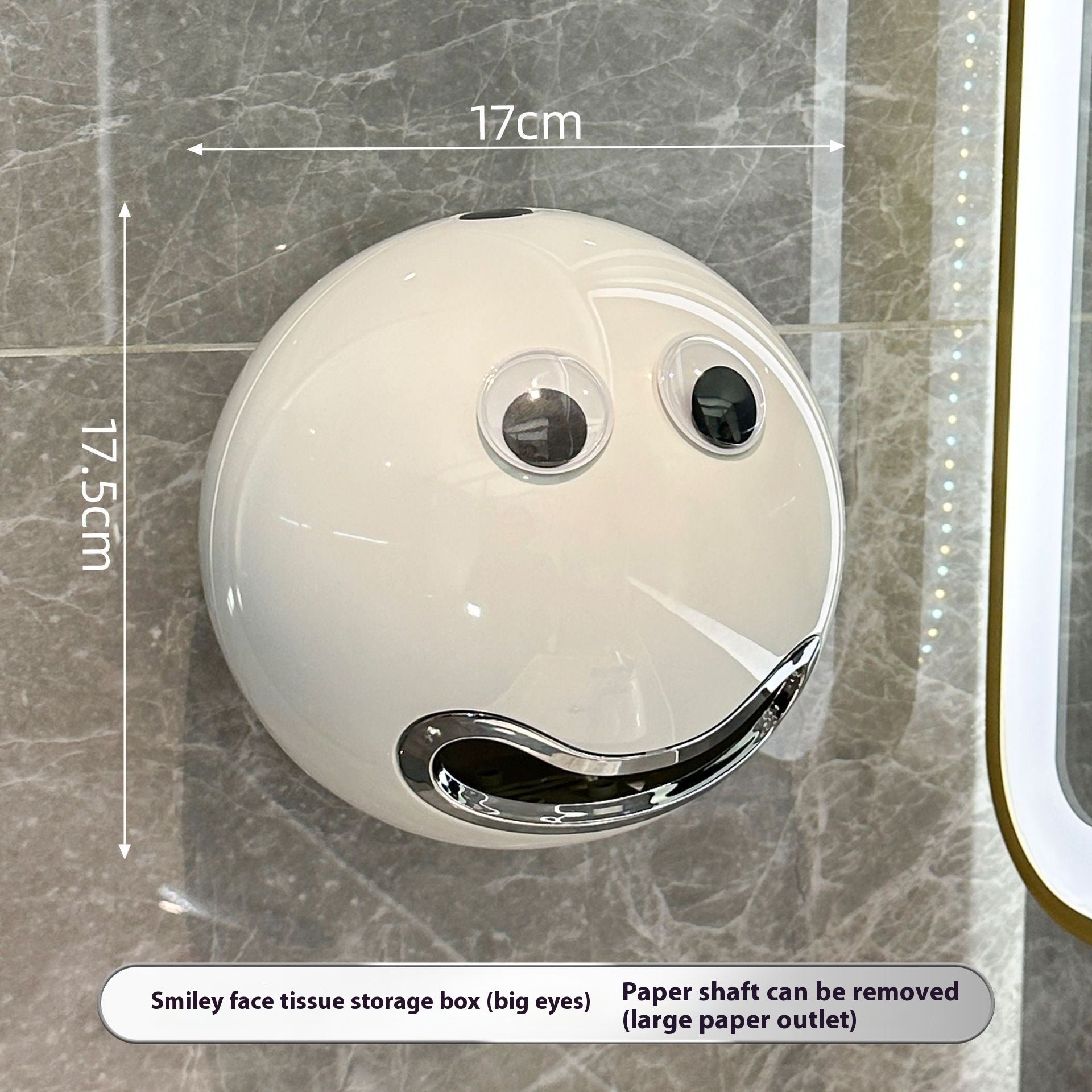 Toilet Toilet Paper Box Wall-mounted Toilet Creative Tissue Box Punch-free