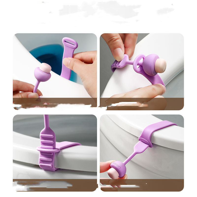Toilet Lid Lifter Creative Flip Anti-dirty