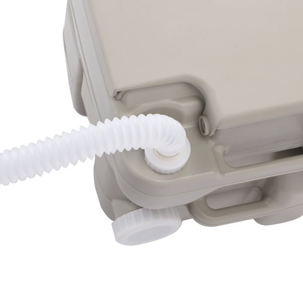 Upgraded Toilet With Matching White Lid Ring Sewage Tank