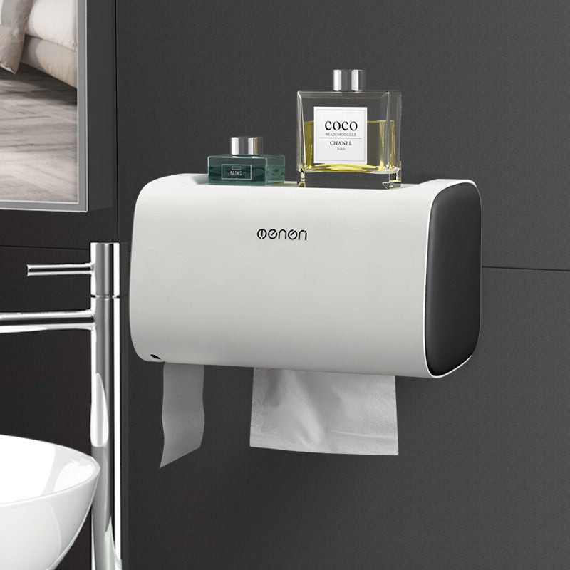 Multifunctional toilet paper box
