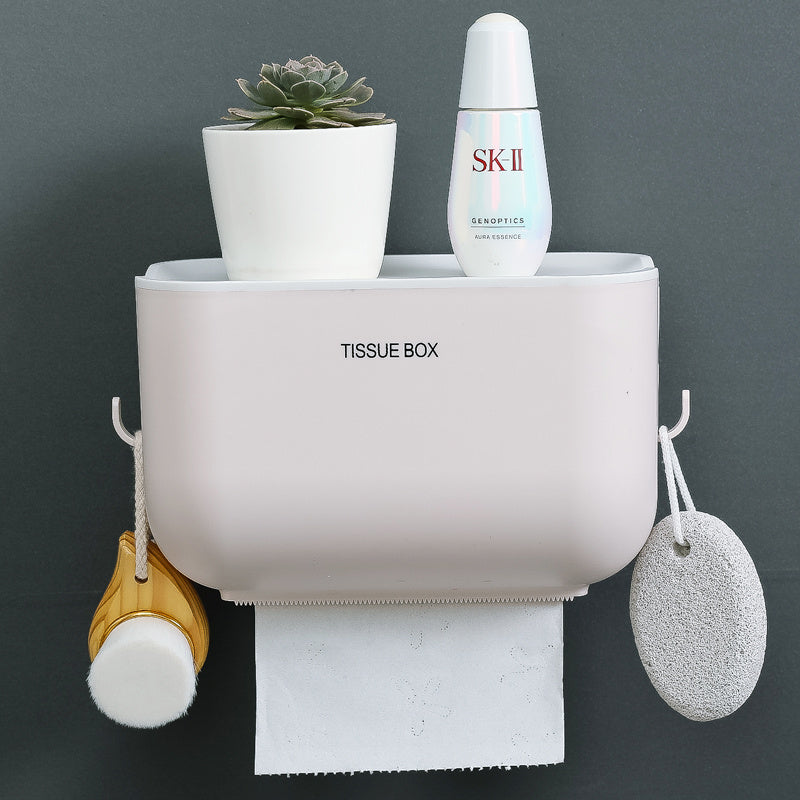 Punch-free toilet waterproof paper tube