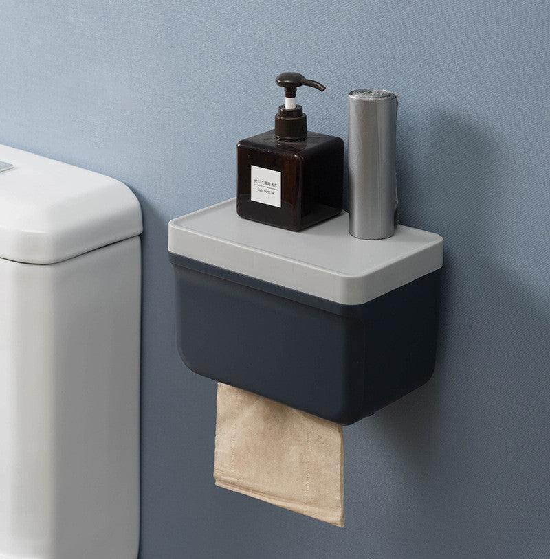 Toilet Paper Towel Multi-function Box Toilet Paper Box Rack