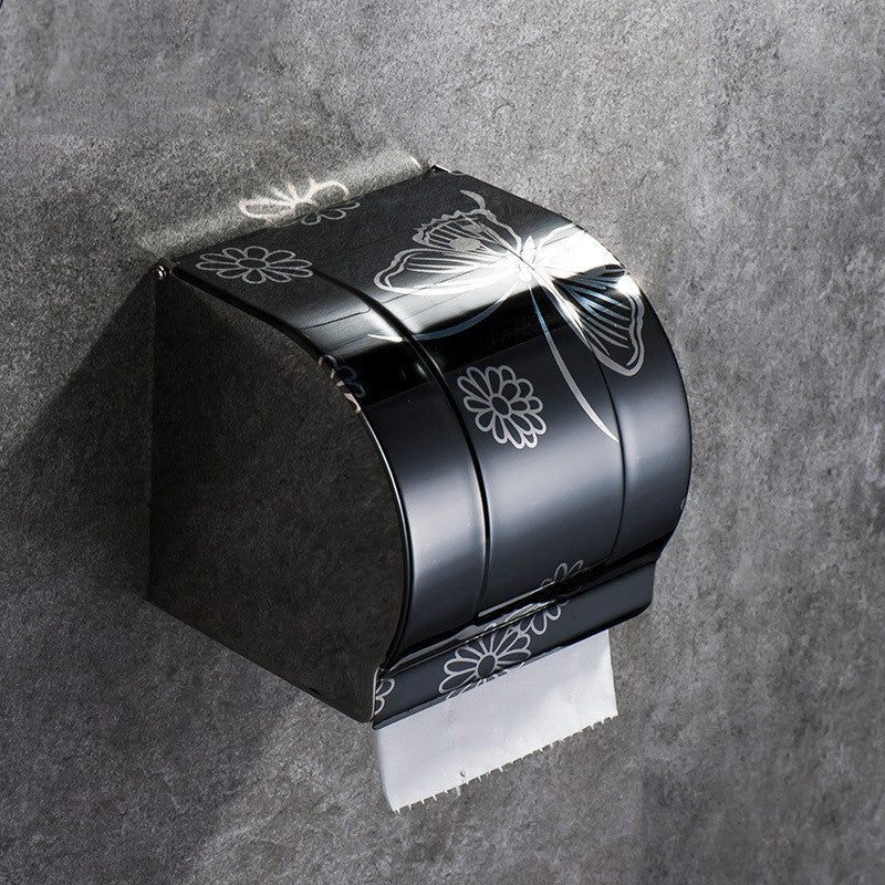 Stainless Steel Paper Towel Holder Box Waterproof Paper Towel Holder Toilet Toilet Paper Holder