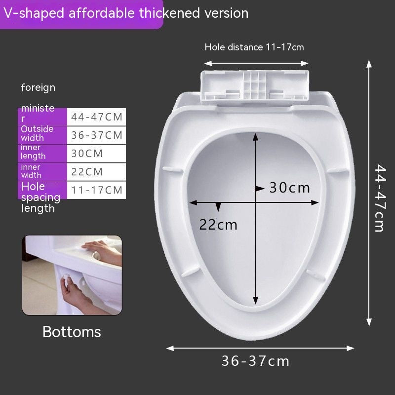 Toilet Lid Universal Household Toilet Lid