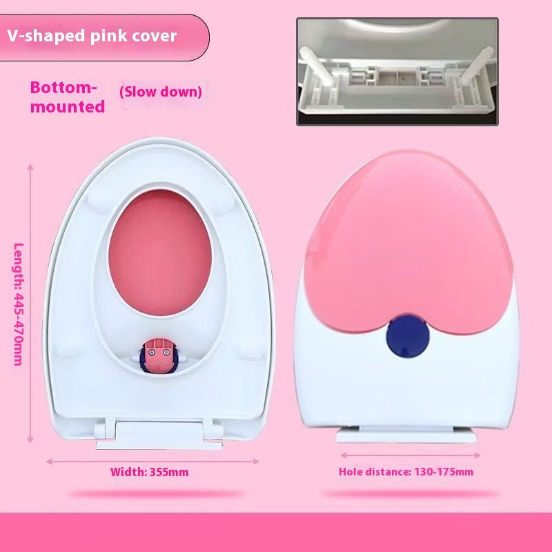 Dual-purpose Toilet Lid Thickened