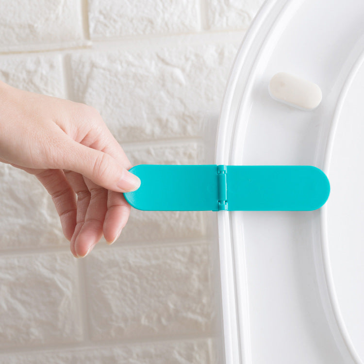 Foldable toilet cover