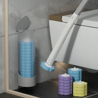 Bathroom Wall-mounted Long Handle Household Cleaning Sets