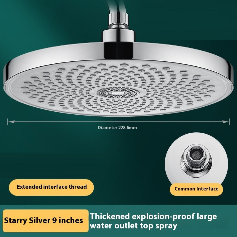 Supercharged Shower Top Spray Shower