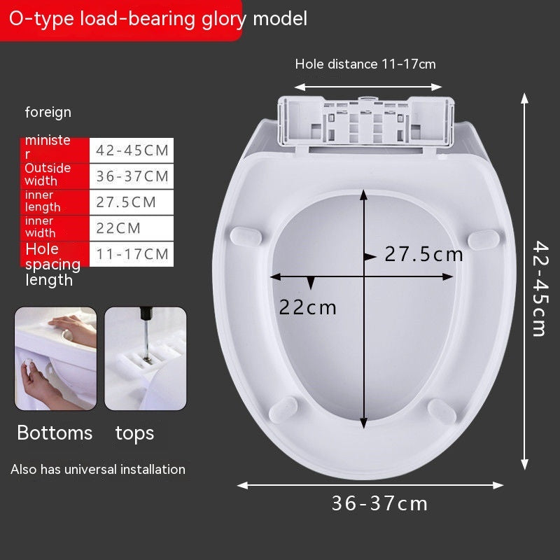 Toilet Lid Universal Household Toilet Lid