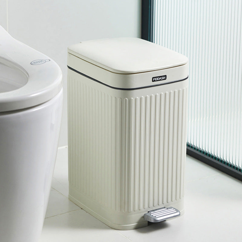 Toilet With Lid Press Pedal Toilet Pail