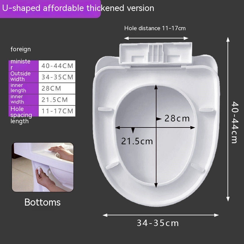 Toilet Lid Universal Household Toilet Lid
