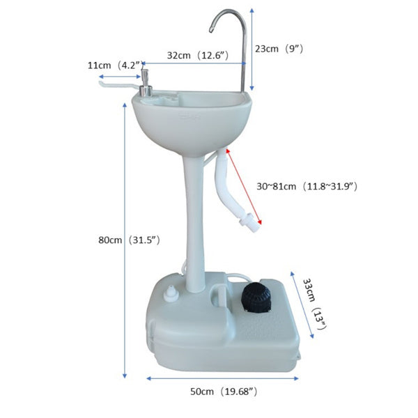 Upgraded Toilet With Matching White Lid Ring Sewage Tank