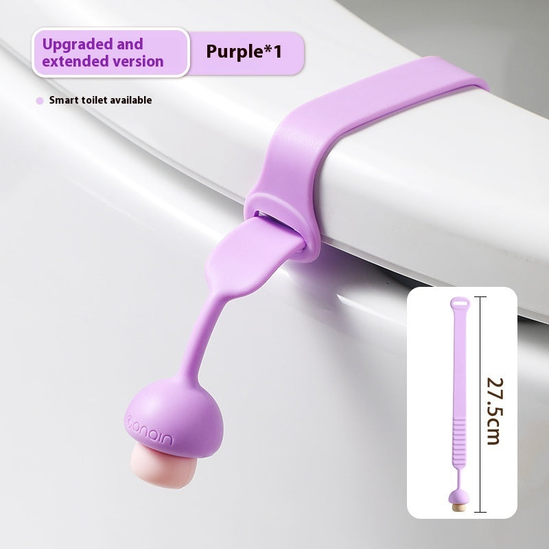 Creative Handle For Toilet Lid Opener To Prevent Dirt