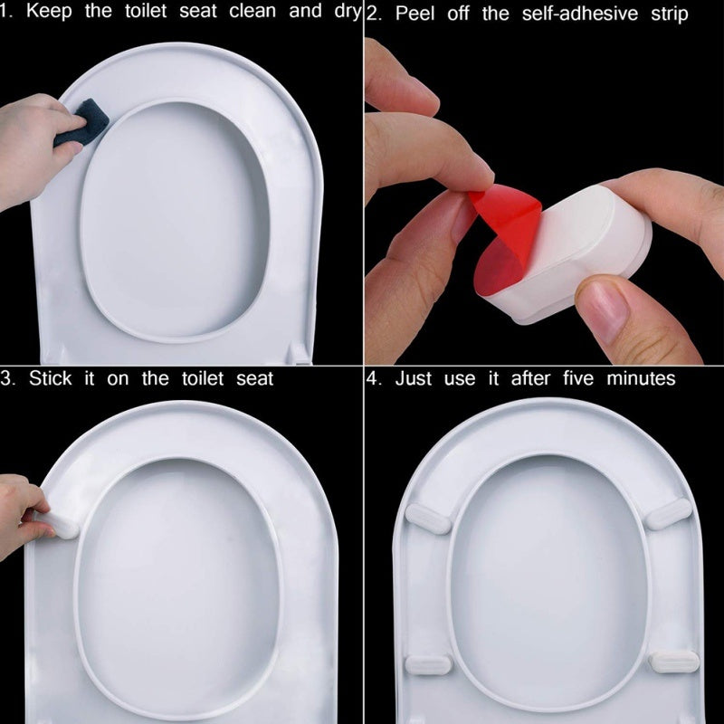 Toilet lid gasket