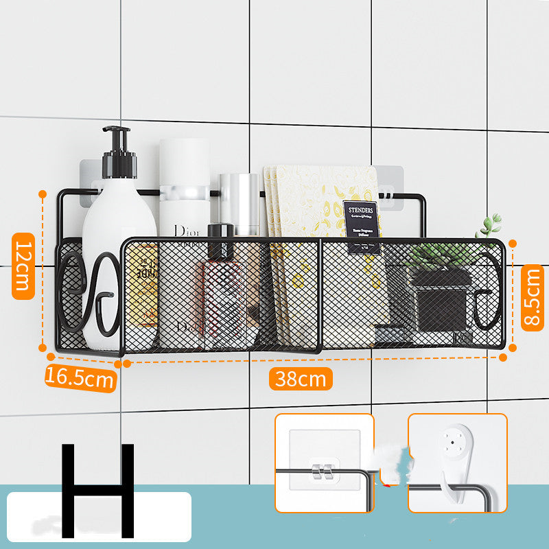 Toilet Free Perforated Shelf Toilet Toilet Bathroom Storage Rack