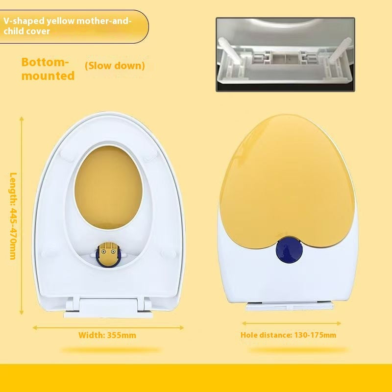 Dual-purpose Toilet Lid Thickened