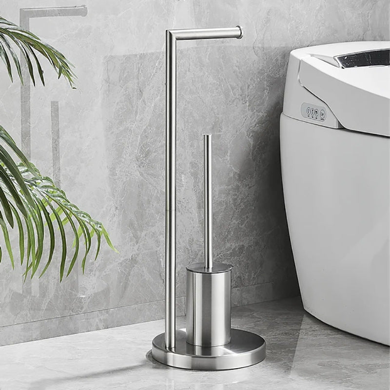 Toilet Toilet Paper Holder Floor-standing Bathroom Toilet Brush Storage Rack