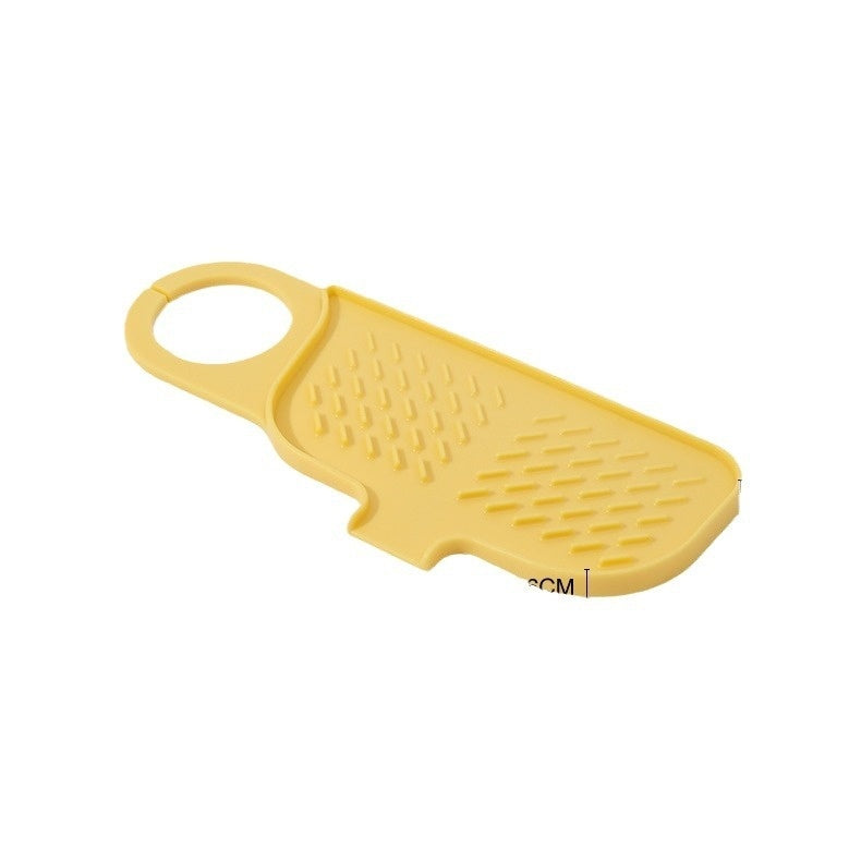 Silicone Draining Pad Kitchen Sink Sink Racks Hanging On A Faucet