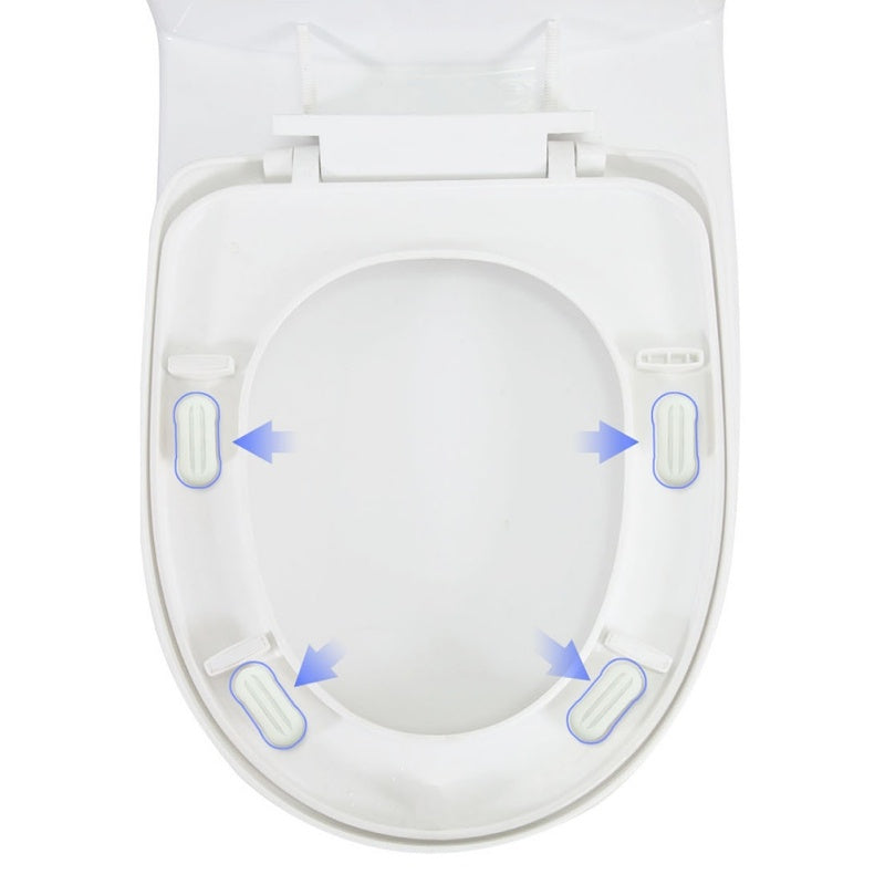Toilet lid gasket