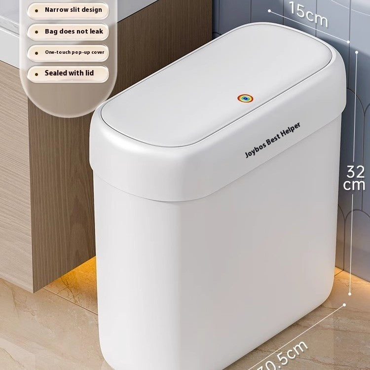 Trash Can Home Dormitory Toilet Large Capacity With Lid