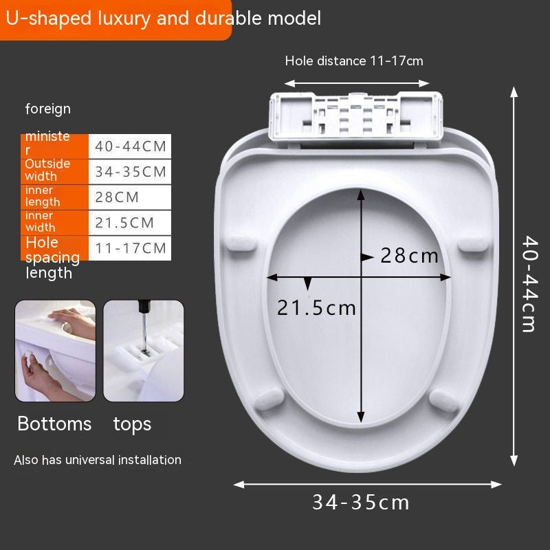 Toilet Lid Universal Household Toilet Lid