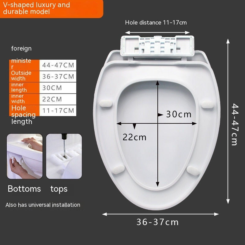 Toilet Lid Universal Household Toilet Lid