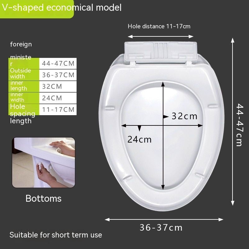 Toilet Lid Universal Household Toilet Lid