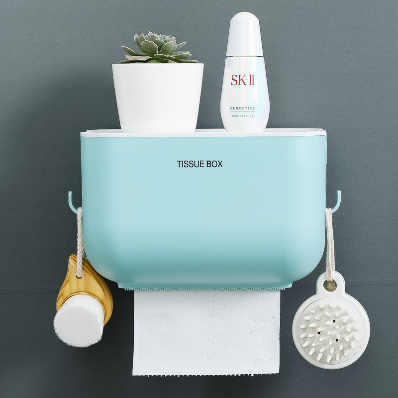 Punch-free toilet waterproof paper tube