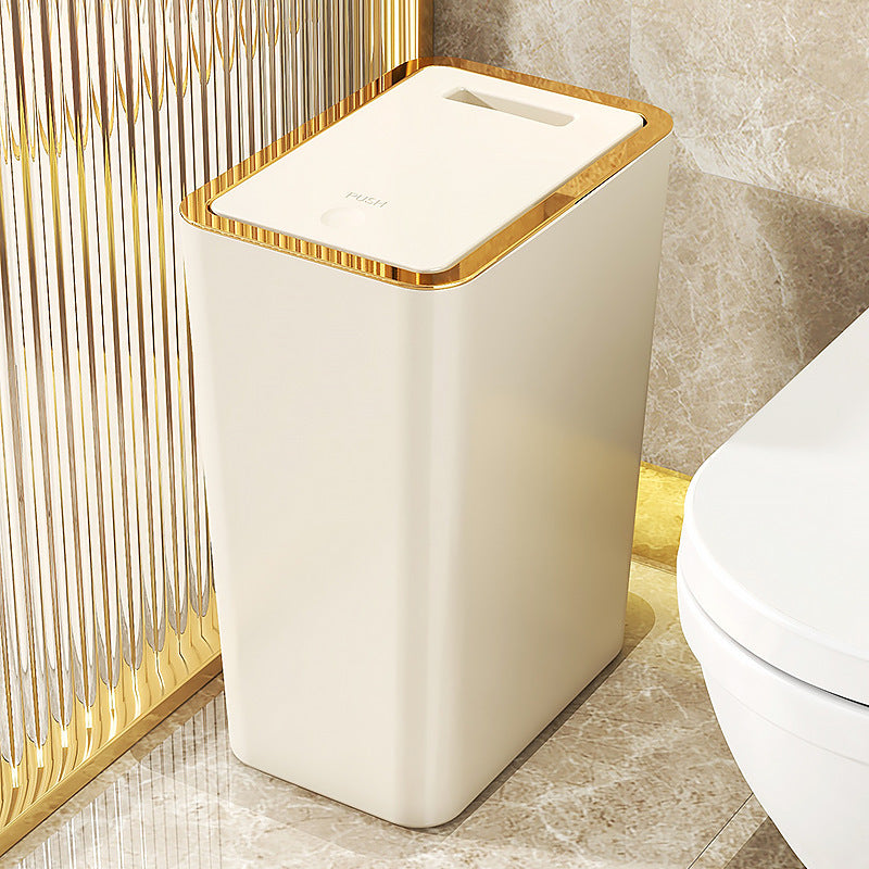 Trash Can Household Press Pop-up Cover Toilet Toilet With Lid
