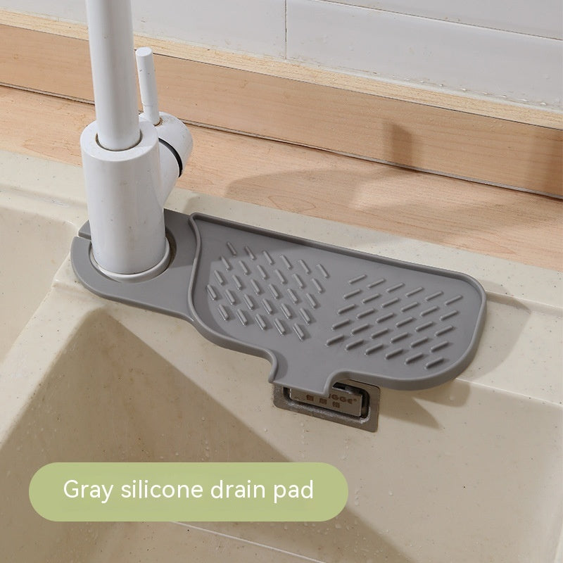 Silicone Draining Pad Kitchen Sink Sink Racks Hanging On A Faucet