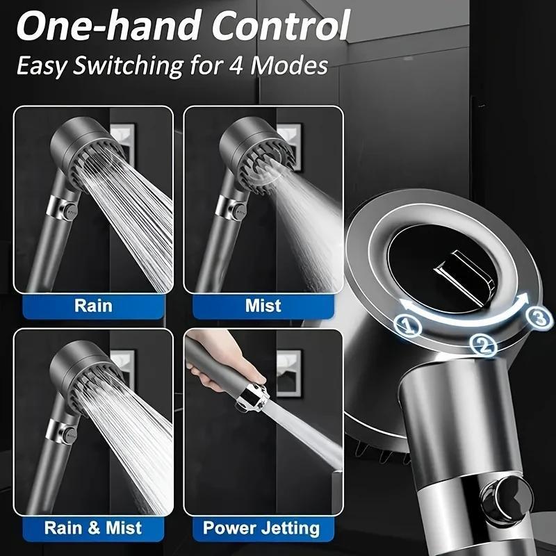 A Must-have For Modern Bathrooms A Bathroom Shower Set With Multiple Spray Modes