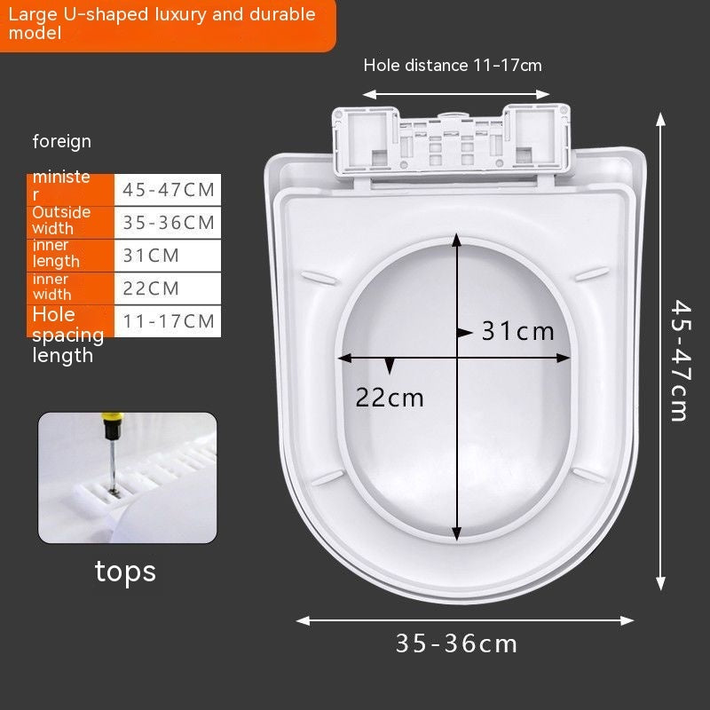 Toilet Lid Universal Household Toilet Lid