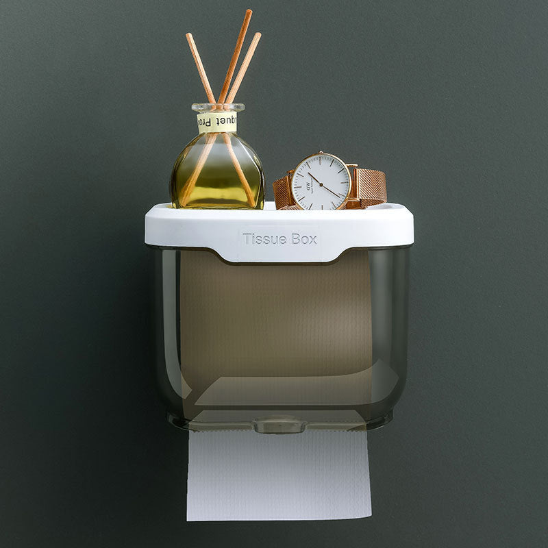 Toilet Tissue Waterproof Punch-free Toilet Paper Box