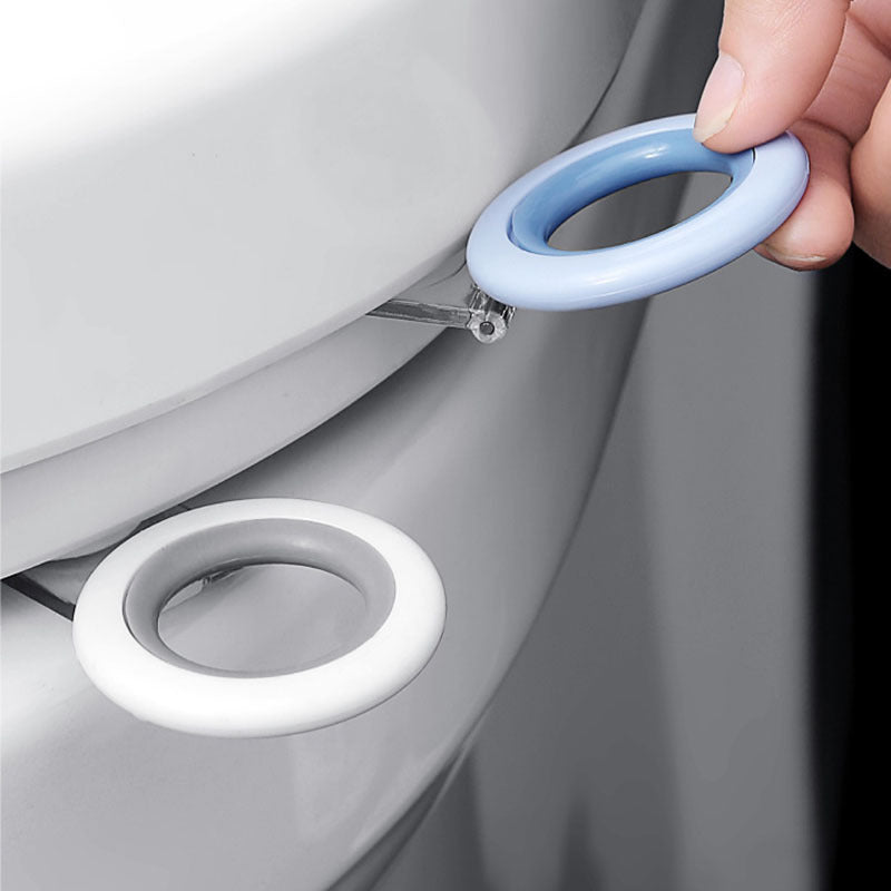 Toilet Cover Lifter Household Strongly Adhesive Toilet Seat Lifting Handle Lid Ring Opener Handle