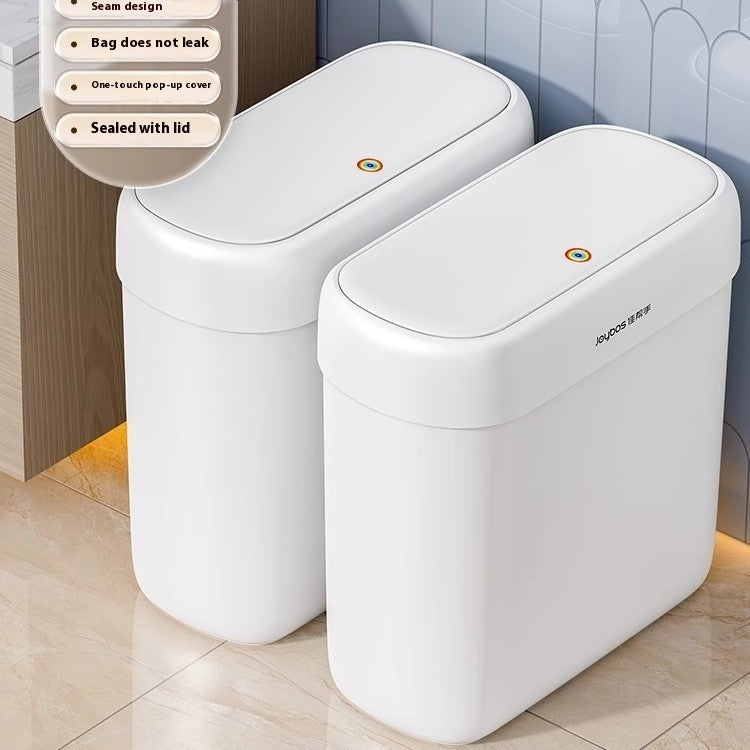 Trash Can Home Dormitory Toilet Large Capacity With Lid