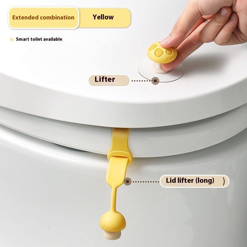 Creative Handle For Toilet Lid Opener To Prevent Dirt