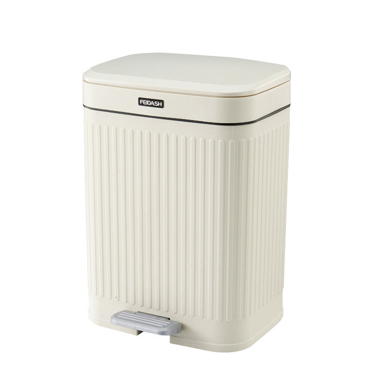 Toilet With Lid Press Pedal Toilet Pail