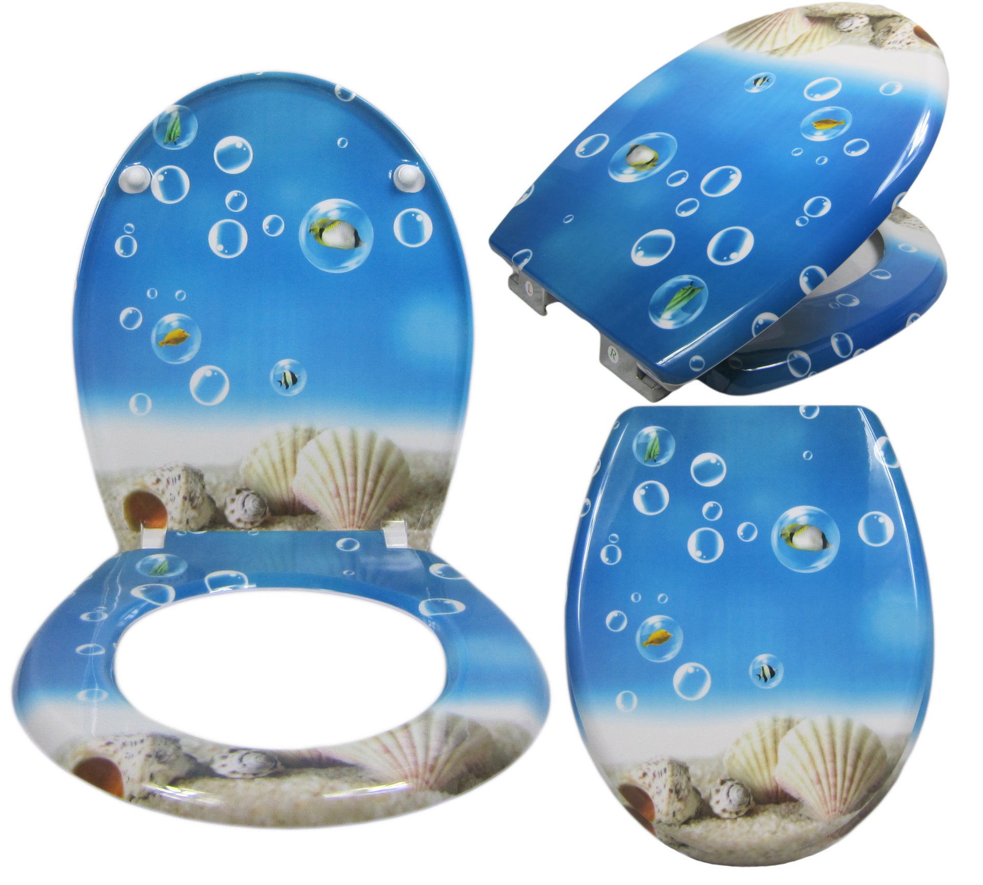 Household Printed Color Thickened Toilet Lid