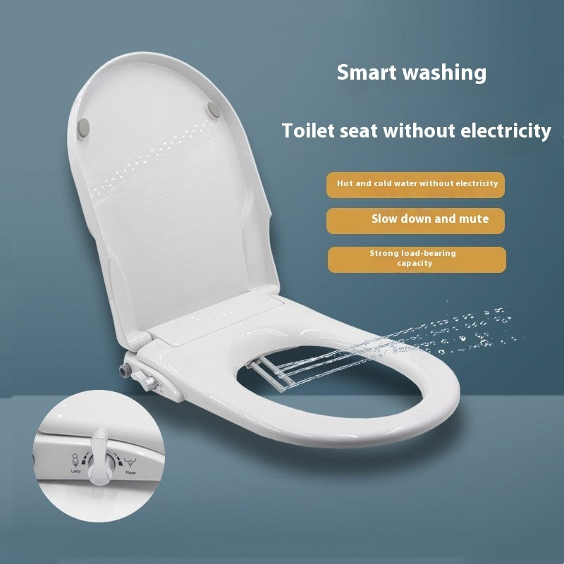 Light Smart Wash Toilet Lid Integrated Household