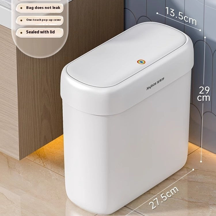 Trash Can Home Dormitory Toilet Large Capacity With Lid
