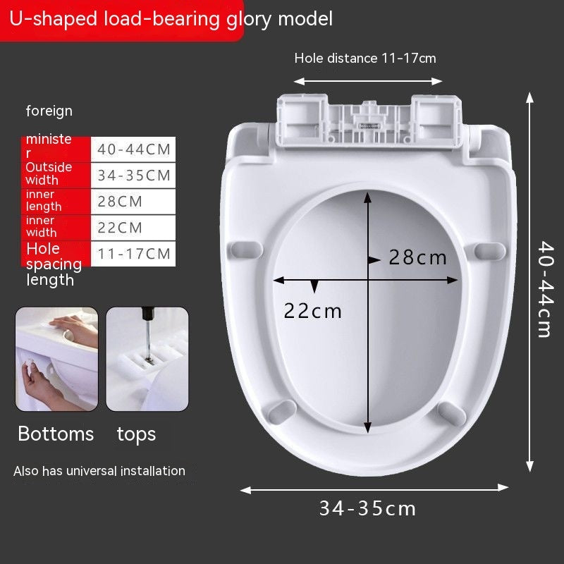 Toilet Lid Universal Household Toilet Lid