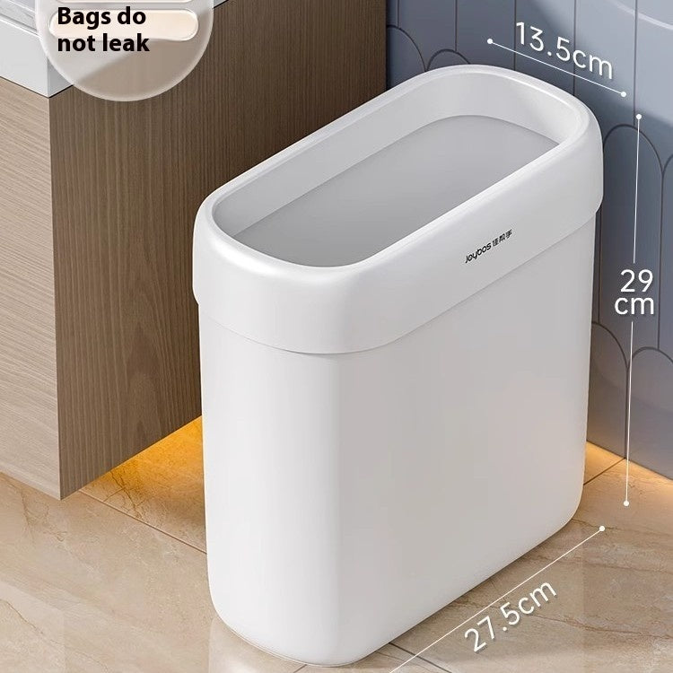 Trash Can Home Dormitory Toilet Large Capacity With Lid