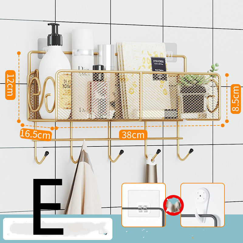 Toilet Free Perforated Shelf Toilet Toilet Bathroom Storage Rack