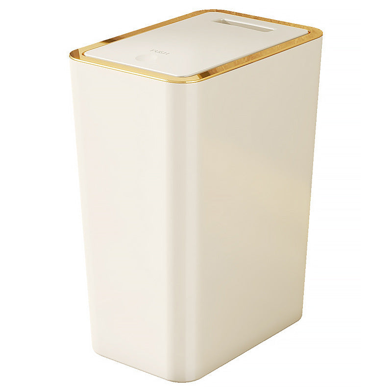 Trash Can Household Press Pop-up Cover Toilet Toilet With Lid
