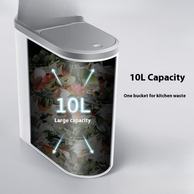 Toilet Gap Pressing Trash Can Household With Lid Toilet Storage Capacity Wastebasket Mo Free Shipping