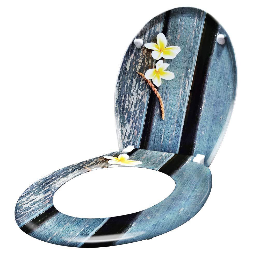 Household Printed Color Thickened Toilet Lid